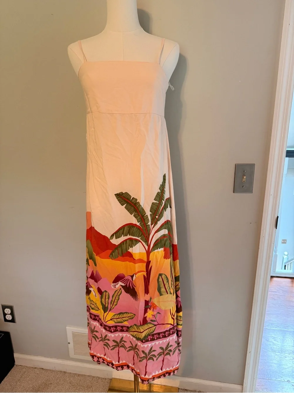 Paper Heart Maxi Dress